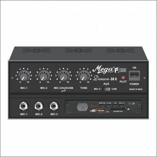 Denson 30 U P.A Low Power Mixer Amplifier